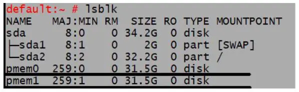 intel Optane Persistent Memory and SAP HANA Platform Configuration on VMware ESXi-23