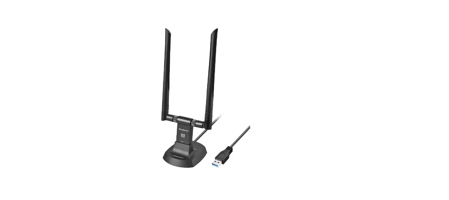 Simplecom Nw811 Ax1800 Dual Band Wifi 6 Usb Adapter With 2x 5dbi Antennas Installation Guide