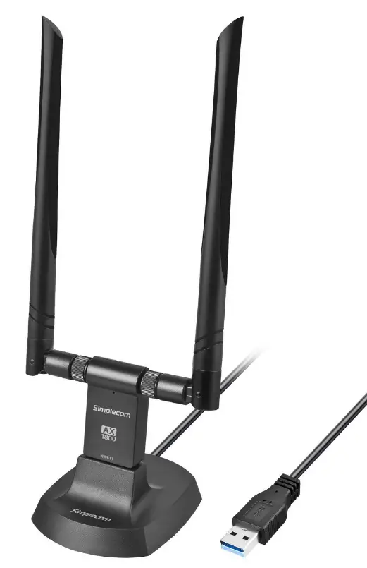 Simplecom-NW811-AX1800-Dual-Band-WiFi-6-USB-Adapter-with-2x 5dBi-Antennas-PRODUCT