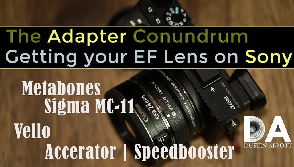 Canon Accelerator Lens Adapter Instructions