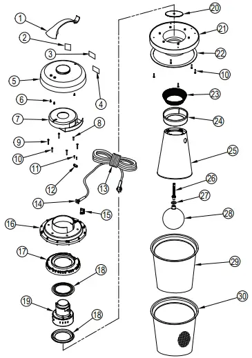 VAC HEAD ASSEMBLY figure