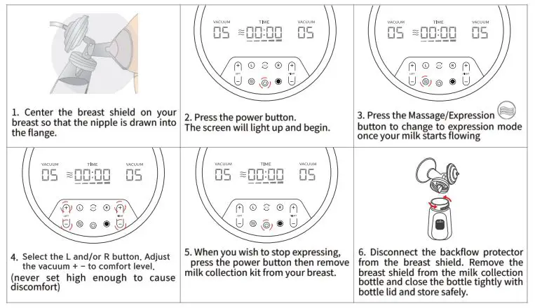 SPECTRA Dual-S Electric Breast Pump-10