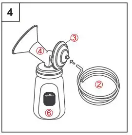 SPECTRA Dual-S Electric Breast Pump-7