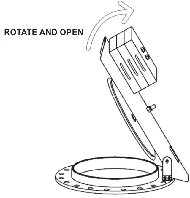 Rotating and Opening the Arm