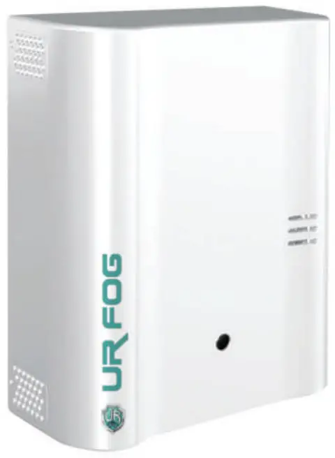 UR FOG Fogging systems with mechanical pump technology