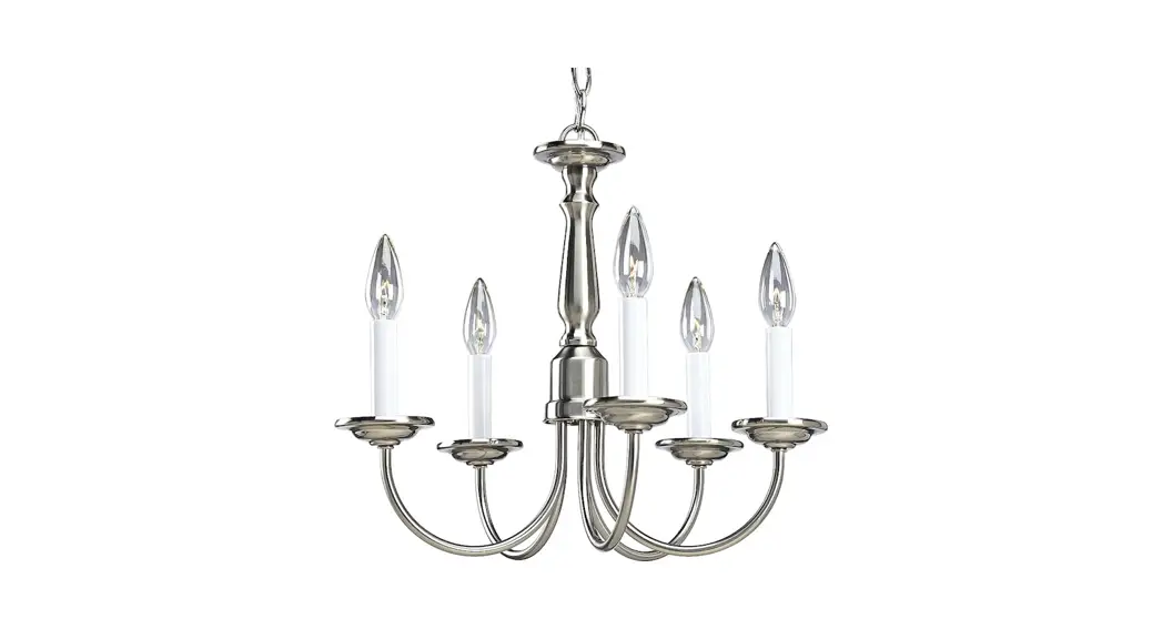 Progress Lighting P400332 Cabarro 5-light Brushed Nickel Transitional Chandelier Installation Guide