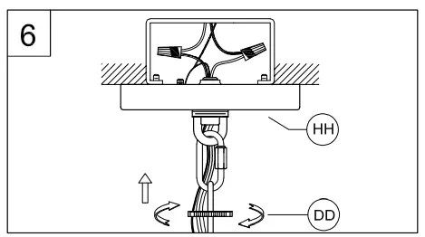 PROGRESS LIGHTING P400332 Cabarro 5-Light Brushed Nickel Transitional Chandelier - fig 8