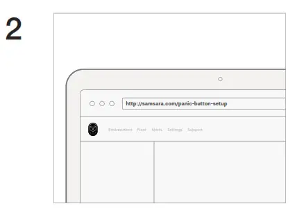 Samsara ACC-CPB Panic Button - 3