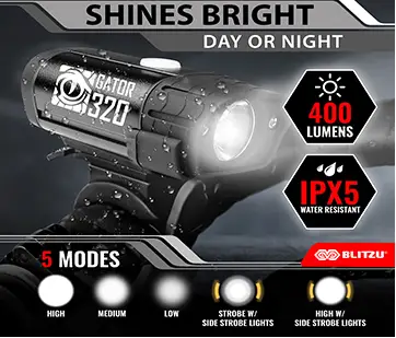 BLITZU-Gator-320-USB-Rechargeable-Bike-Light-Set-fig-4