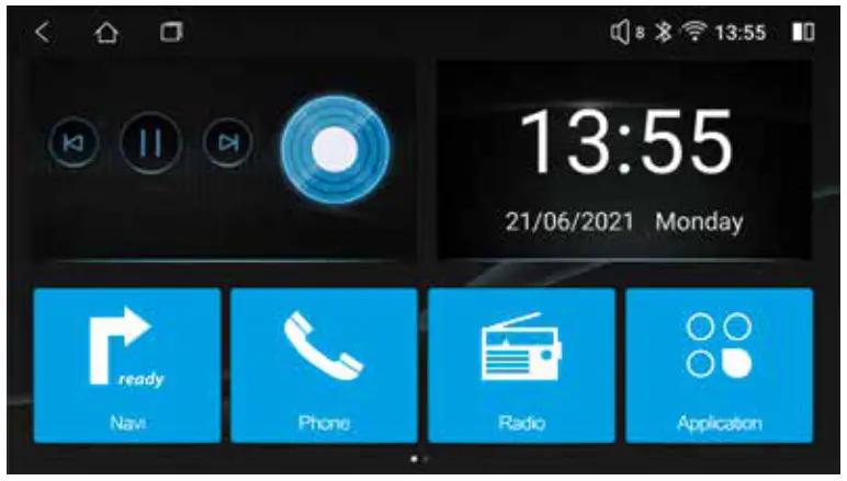 BLAUPUNKT Velocity Power Multimedia Nacigation- HOME PAGE