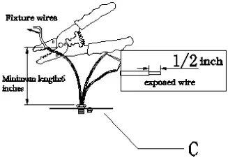 ZEVNI L3Q6ZVBUW4800S58 Byran 6-Light Black-Brass C5