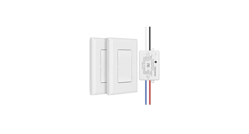 Suraielec Urkw11a 3 Way Wireless Light Switch And Receiver Kit Instruction Manual
