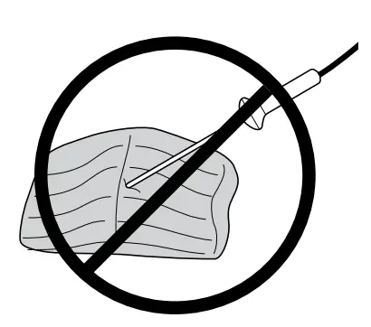 CORRECTLY THERMOMETER