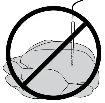 CORRECTLY THERMOMETER