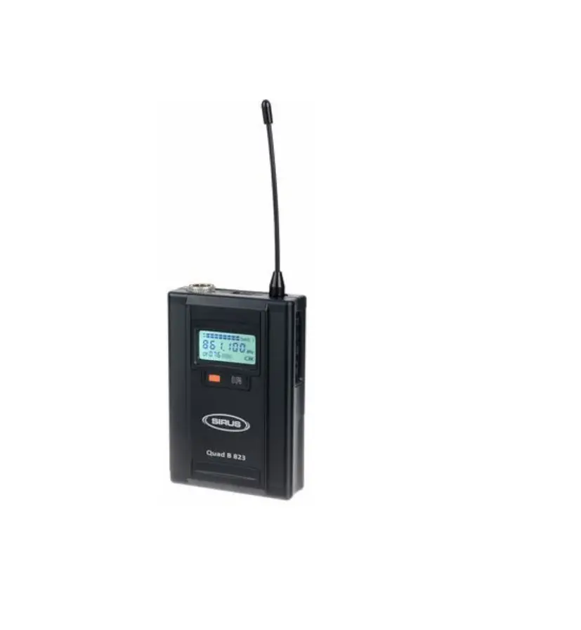 Sirus Quad B 823 B-stock User Guide Sirus Quad B 823 B-stock User Guide