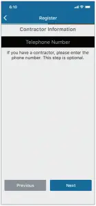 Contractor Information