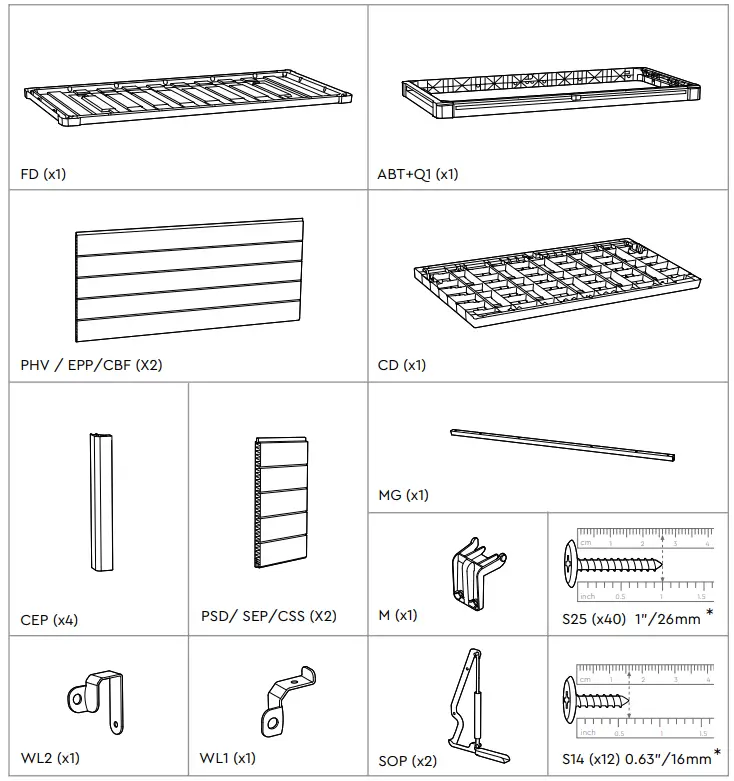 KeTeR 1142591 Denali Storage Box 570L - fig 1