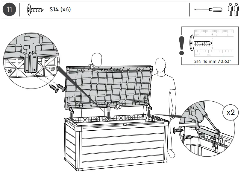 KeTeR 1142591 Denali Storage Box 570L - fig 15