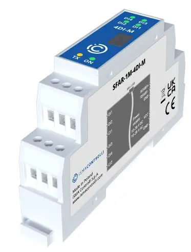 iSMA CONTROLLI SFAR-1M-4DI-M Modbus I-O Module-PRODUCT