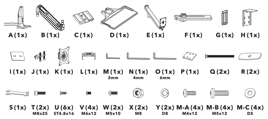 AlzaErgo APW-EGSSC110B Sit-Stand Desk Converter - 2