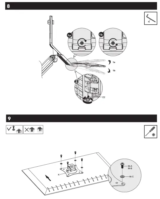 AlzaErgo APW-EGSSC110B Sit-Stand Desk Converter - 6