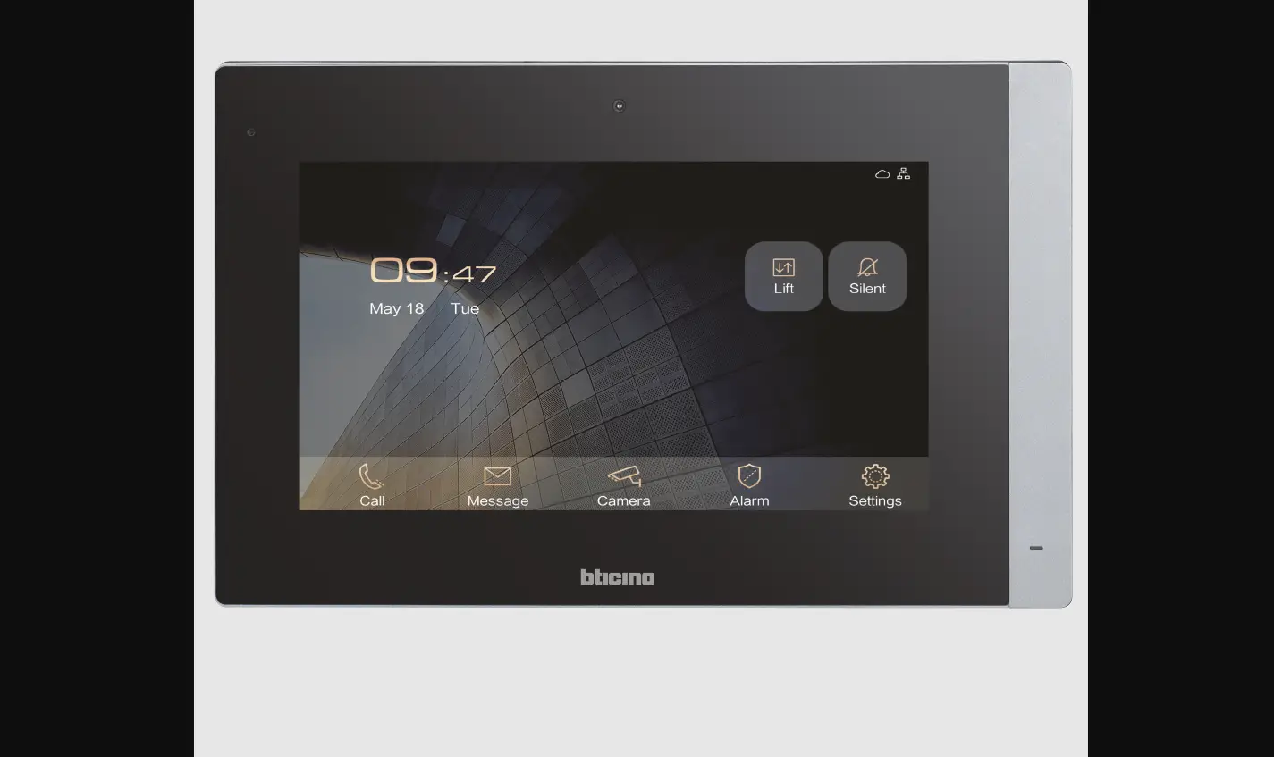 Bticino 374005 Small Entrance Panel Touch Instruction Manual