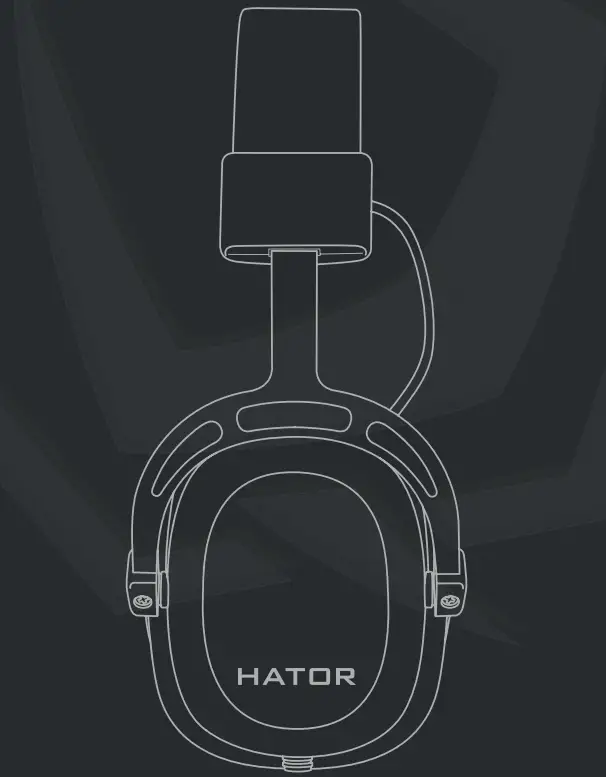 HATOR HTA-840 Hypergang 7.1 USB Headphones
