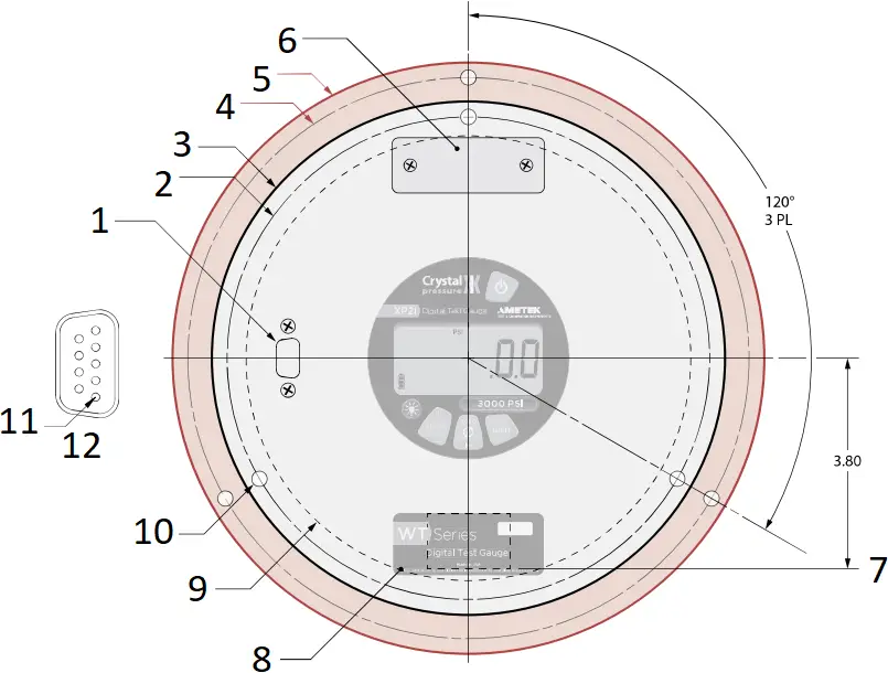 AMETEK WT Series - Dimensions 1