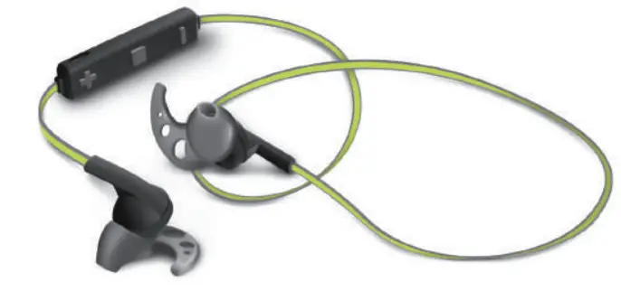 Trust 21770 Sila Bluetooth Wireless Earphones Black Lime