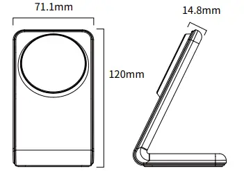 YiFeng-M2-Magnetic-Wireless-Charging-Stand-FIG-1