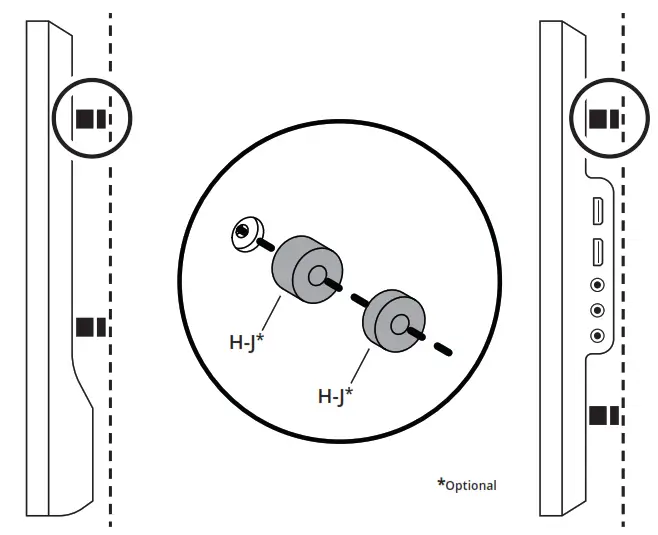 kanto PDX650SG Stainless Steel Outdoor Full Motion TV Mount - Irregular TVs