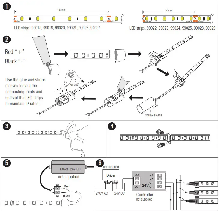EXTERIOR LIGHTS 99025 Orion65 LED - Installation