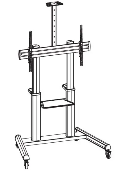 TRIPP-LITE DMCS70120AMUL Super Heavy Duty Mobile Display Cart with UL Certification and Antimicrobial Protection.JPG