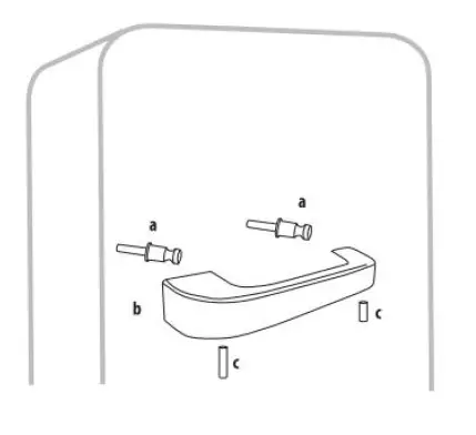 STIRLING 115L Bar Fridge STR-HVBF - Connection