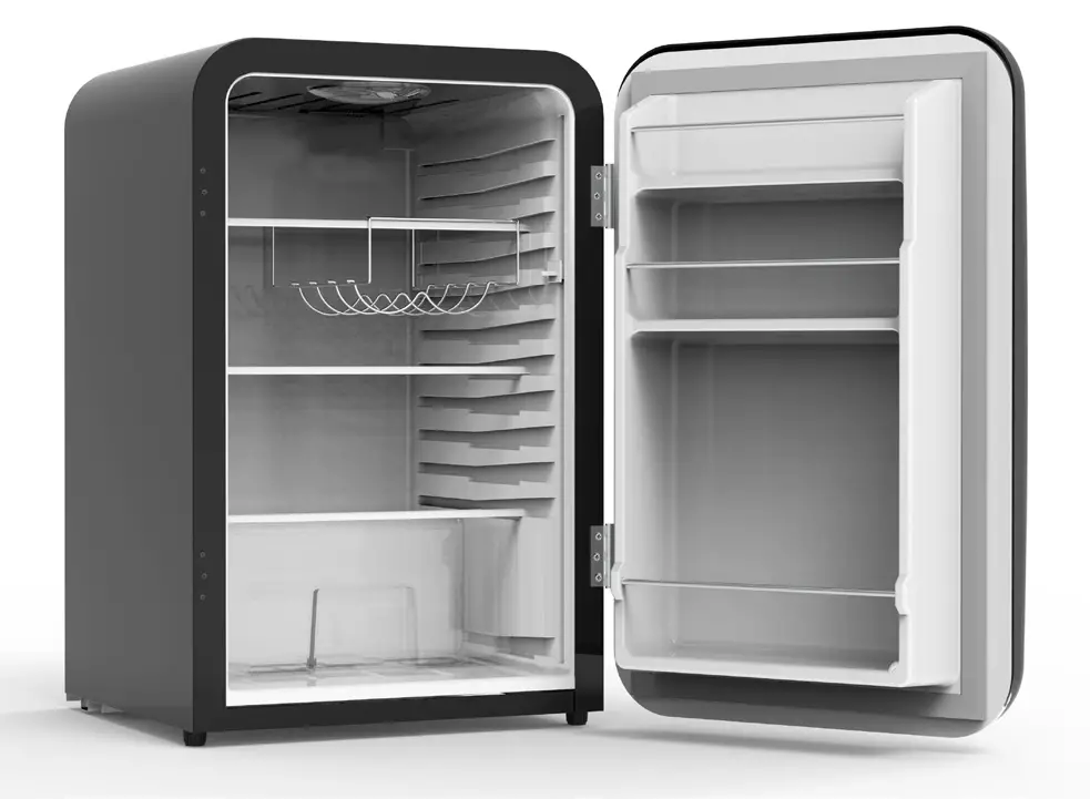 STIRLING 115L Bar Fridge STR-HVBF - The bar fridge interior