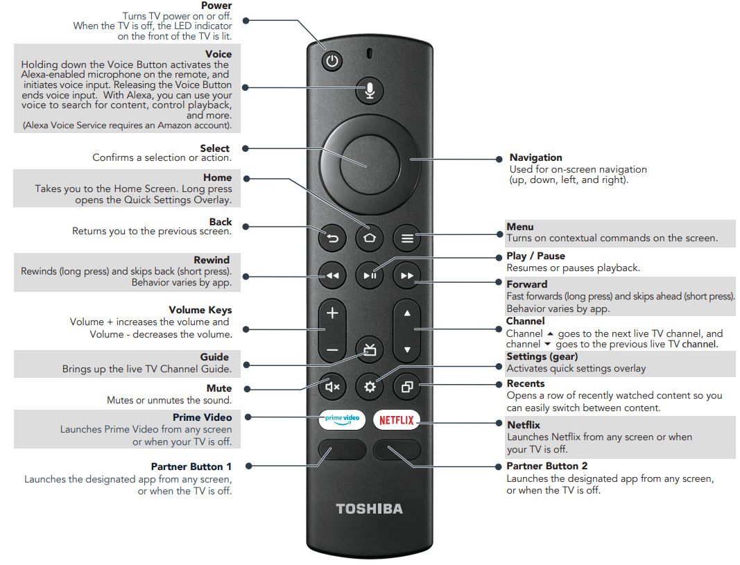 TOSHIBA 43LF621U21 43 inch Smart 4K UHD- VOICE REMOTE