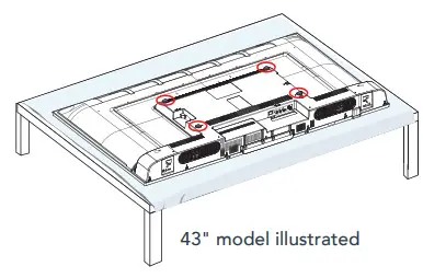 TOSHIBA 43LF621U21 43 inch Smart 4K UHD- WALL MOUNT