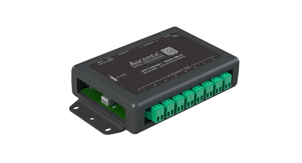Ascentic Lm8 Series 12v And 24v Led Controllers User Manual