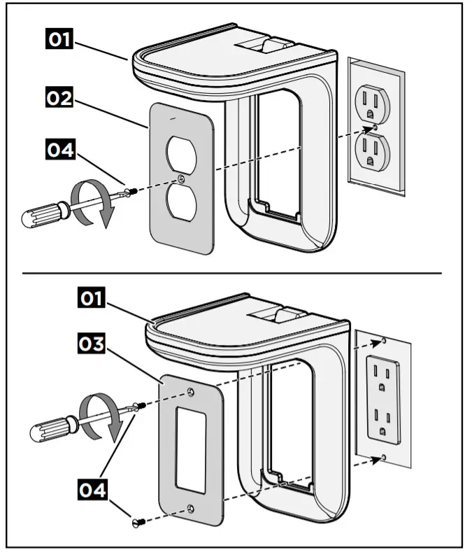 ECHOGEAR EGOS1 Outlet Shelf - STEP 2