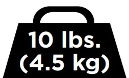 ECHOGEAR EGOS1 Outlet Shelf -Weight Limit