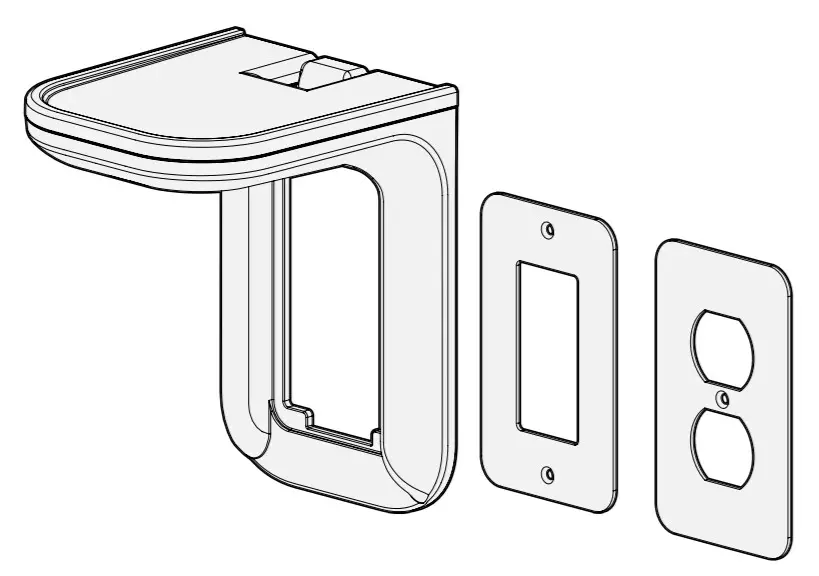 ECHOGEAR EGOS1 Outlet Shelf