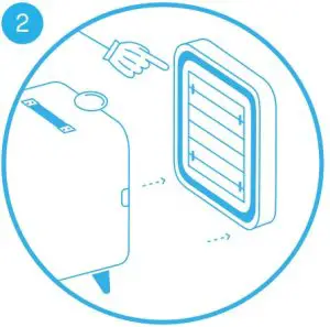 Vacuum or wash the pre-filter