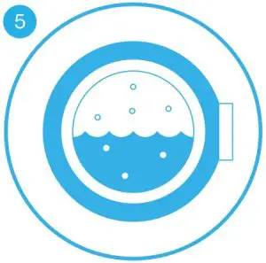 Vacuum or wash the pre-filter