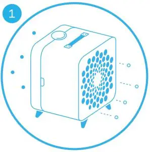 Blue Pure Fan package