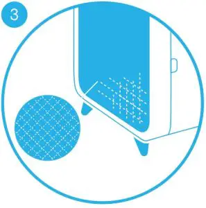 Blue Pure Fan package