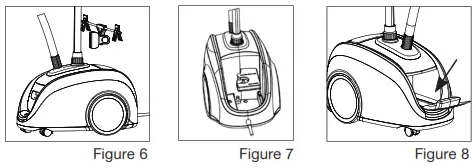 Homedics PS-350 HOME TOUCH Perfect Steam Professional Commercial Garment Steamer - Assembly Instructions2