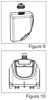 Homedics PS-350 HOME TOUCH Perfect Steam Professional Commercial Garment Steamer - Instructions