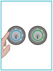 Kwikset kevo 2nd Generation - Unlocking the door