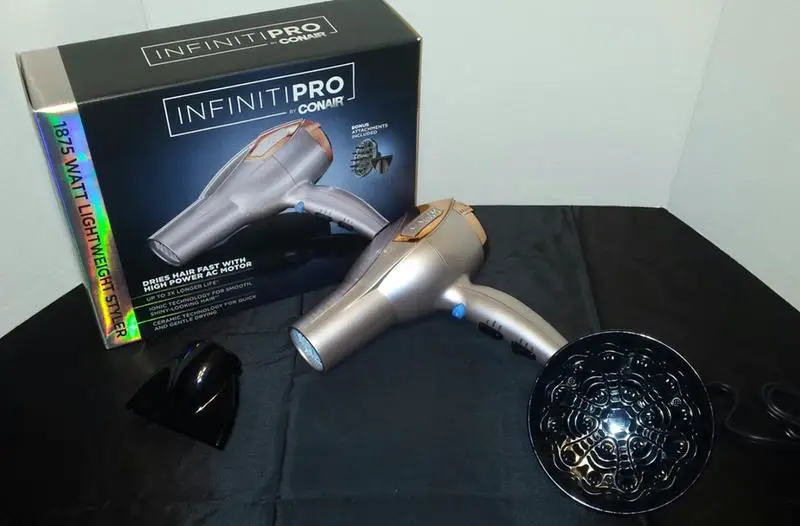 Conair Infinitipro 1875 Watt Lightweight Styler Instructions