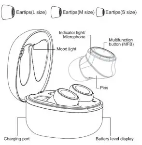 XPOWER XP-MB Mini B Bluetooth Wireless